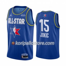 Denver Nuggets Nikola Jokic 15 2020 All-Star Jordan Brand Sininen Miesten Pelipaidat Swingman 
